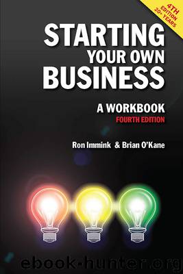 Starting Your Own Business by Ron Immink