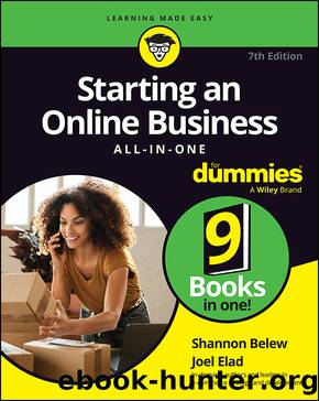 Starting an Online Business All-In-One for Dummies by Belew Shannon;Elad Joel; & Joel Elad