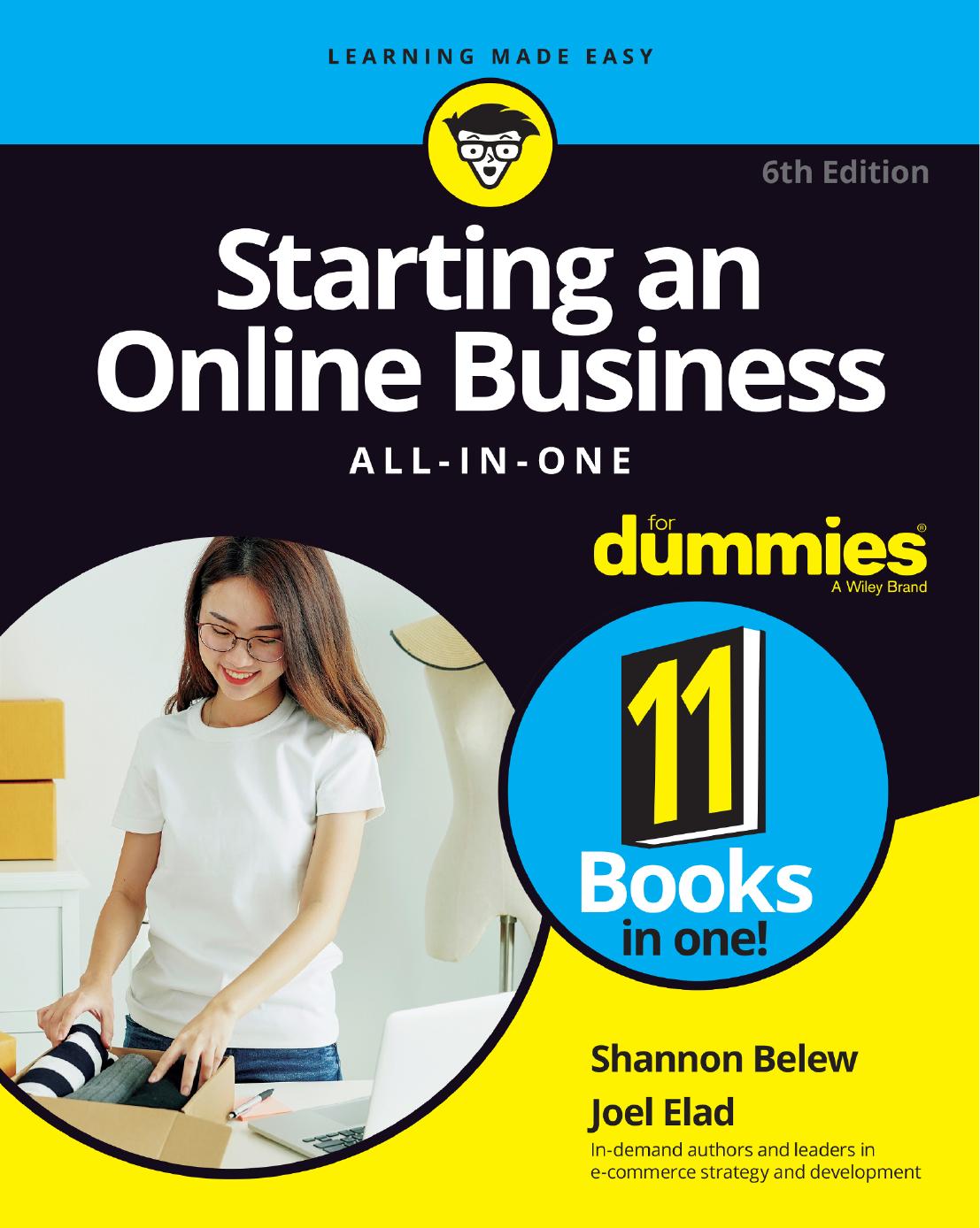 Starting an Online Business All-in-One For Dummies by Shannon Belew Joel Elad