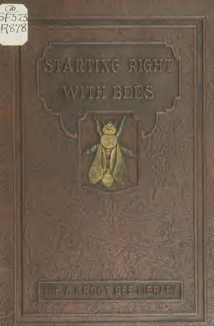 Starting right with bees .. by Rowe H. G. (Henry Grant) 1870-1934