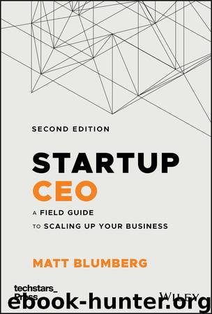 Startup CEO by Matt Blumberg
