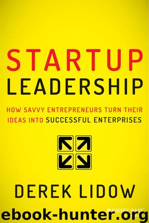 Startup Leadership by Derek Lidow
