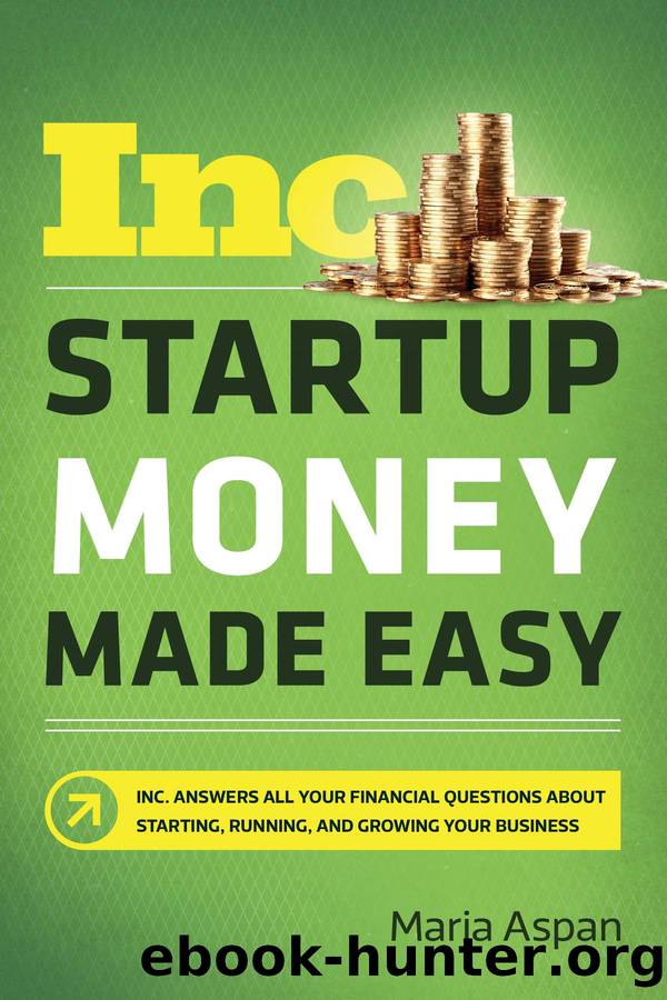 Startup Money Made Easy by Maria Aspan