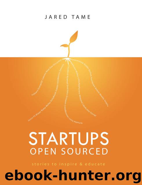 Startups Open Sourced by Jared Tame