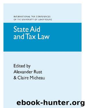 State Aid and Tax Law by Unknown