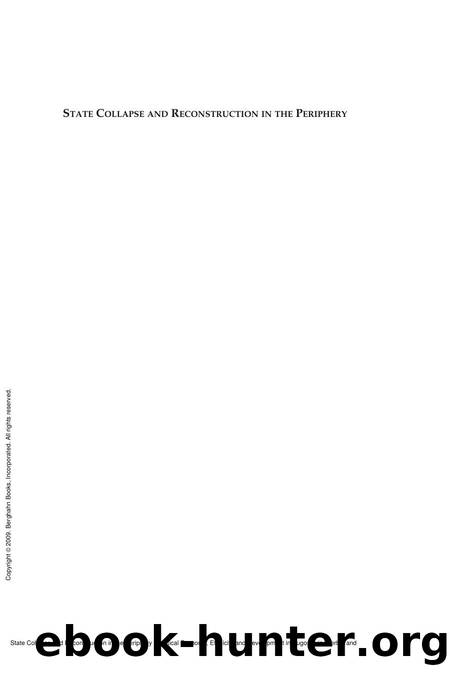 State Collapse and Reconstruction in the Periphery : Political Economy, Ethnicity and Development in Yugoslavia, Serbia and Kosovo by Jens Stilhoff Sörensen; Jens Stilhoff Sörensen