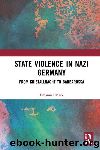 State Violence in Nazi Germany by Emanuel Marx