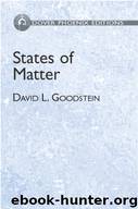 States of Matter by David L. Goodstein