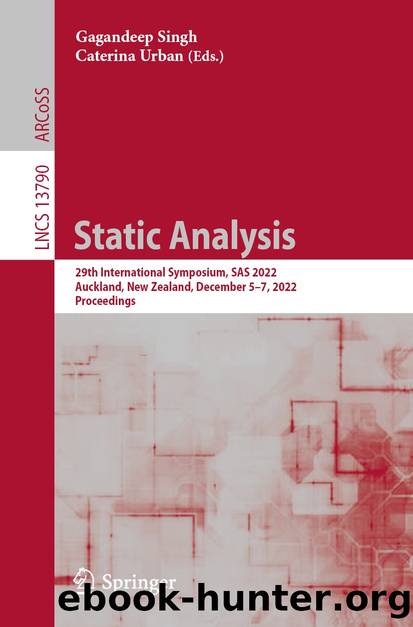 Static Analysis by Unknown