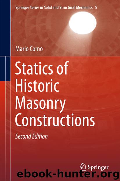 Statics of Historic Masonry Constructions by Mario Como