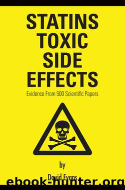 Statins Toxic Side Effects by David Evans