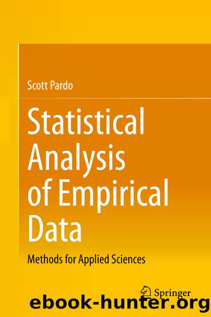 Statistical Analysis of Empirical Data by Scott Pardo
