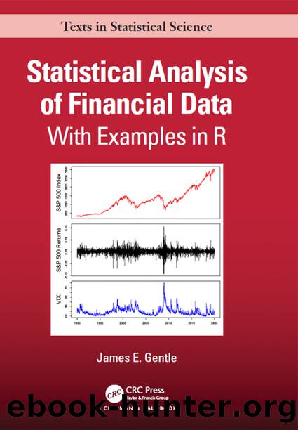 Statistical Analysis of Financial Data by Gentle James;