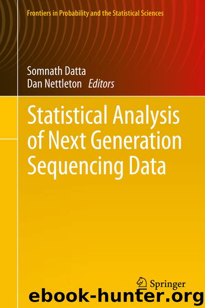 Statistical Analysis of Next Generation Sequencing Data by Somnath Datta & Dan Nettleton