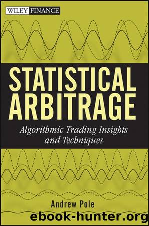 Statistical Arbitrage by Andrew Pole