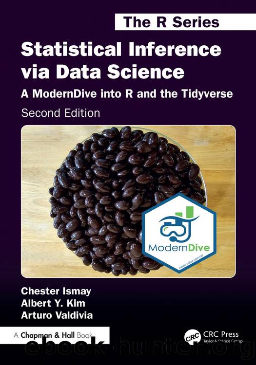 Statistical Inference via Data Science: A ModernDive into R and the Tidyverse: Second Edition by Chester Ismay & Albert Y. Kim & Arturo Valdivia