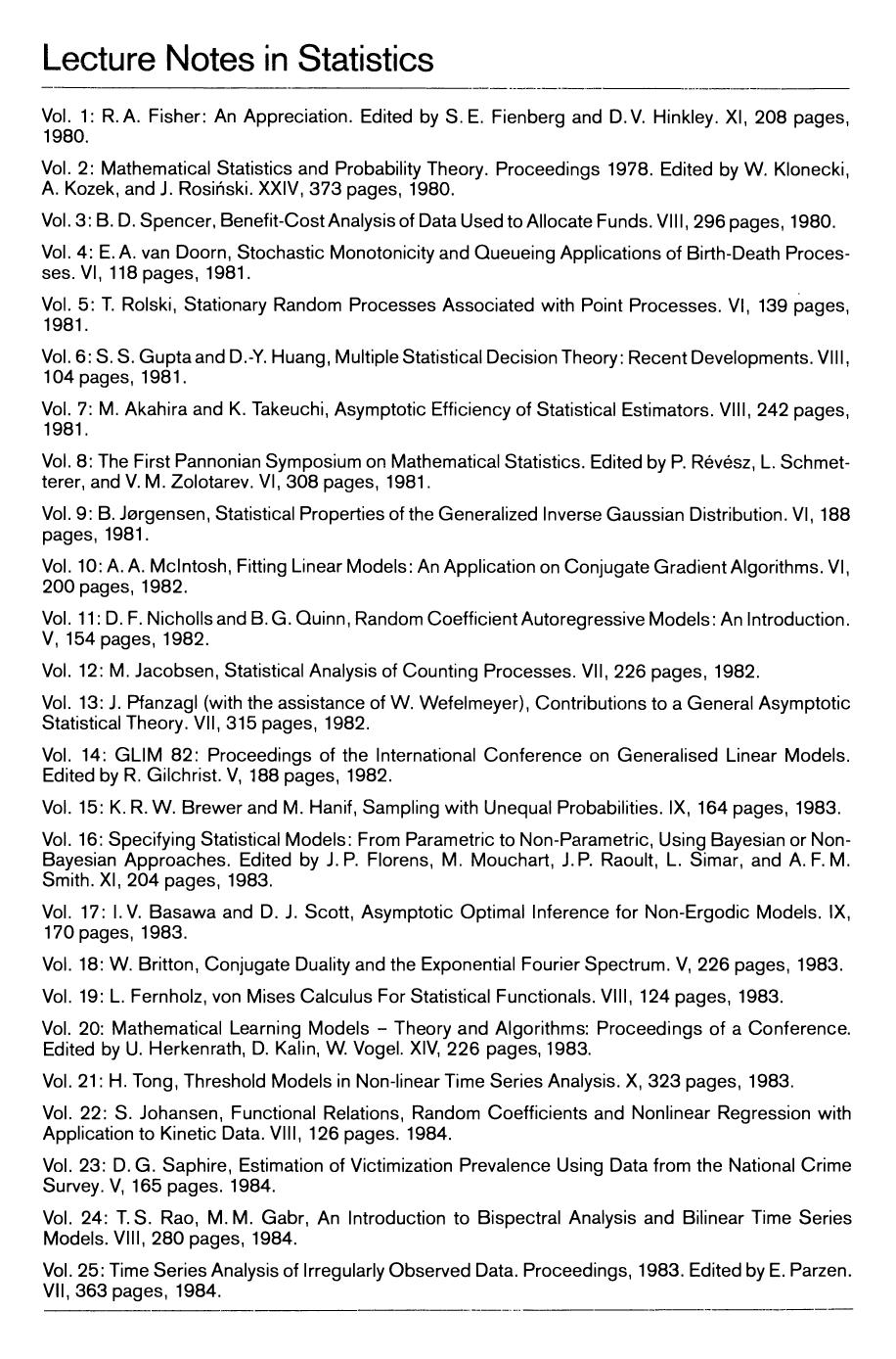 Statistical Information and Likelihood: A Collection of Critical Essays by Dr. D. Basu by J. K. Ghosh (auth.) J. K. Ghosh (eds.)
