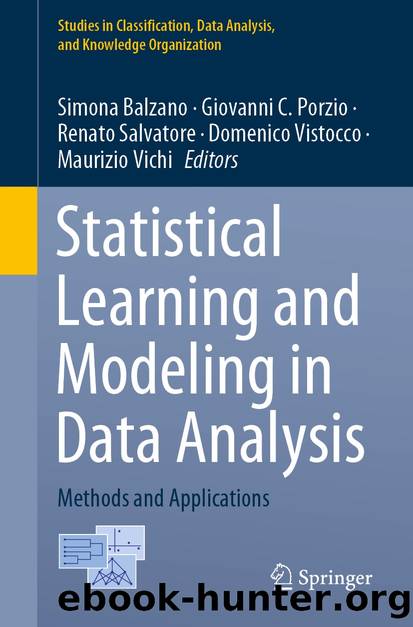 Statistical Learning and Modeling in Data Analysis by Unknown