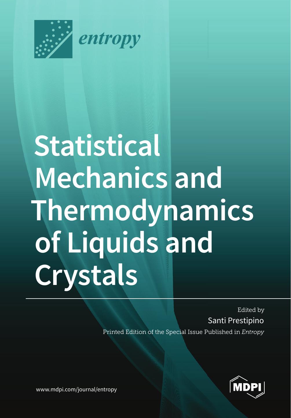 Statistical Mechanics and Thermodynamics of Liquids and Crystals by Santi Prestipino (editor)