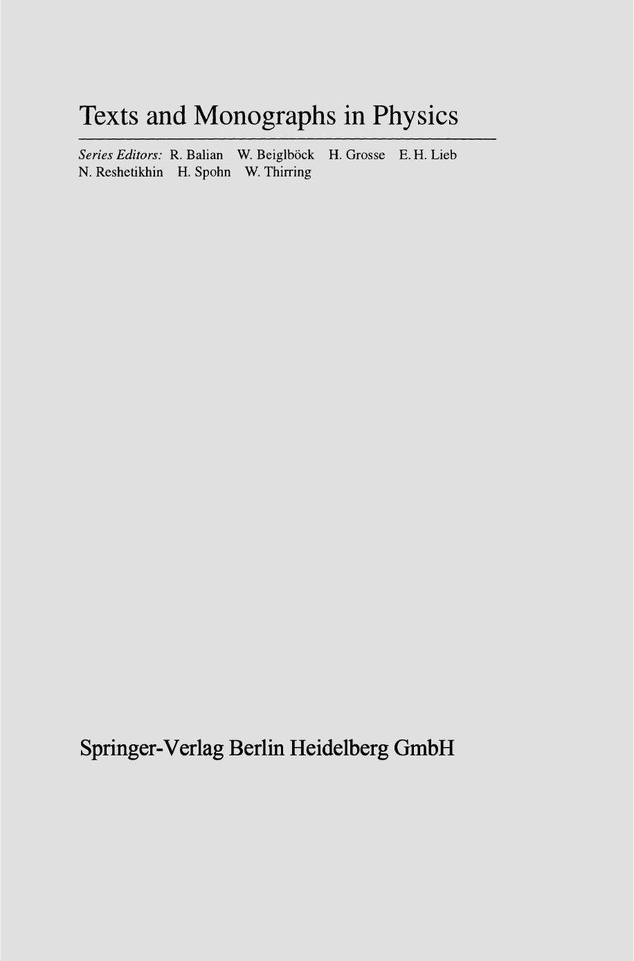 Statistical Mechanics of Lattice Systems: Volume 1: Closed-Form and Exact Solutions by Dr. David A. Lavis Professor George M. Bell (auth.)