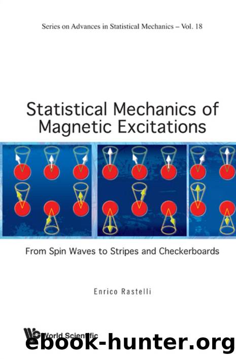 Statistical Mechanics of Magnetic Excitations: From Spin Waves to Stripes and Checkerboards (358 Pages) by Enrico Rastelli