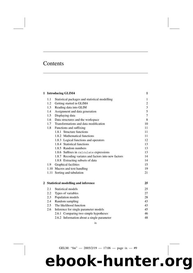 Statistical Modelling in GLIM4 by Murray Aitkin; Brian Francis; John Hinde
