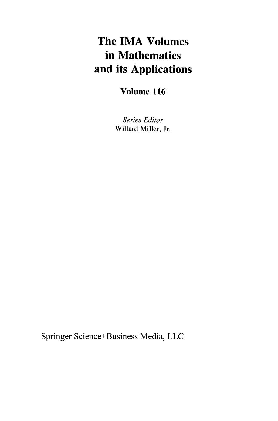 Statistical Models in Epidemiology, the Environment, and Clinical Trials by James M. Robins Andrea Rotnitzky (auth.) M. Elizabeth Halloran Donald Berry (eds.)