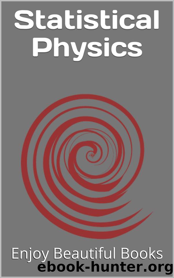 Statistical Physics by Books Enjoy Beautiful