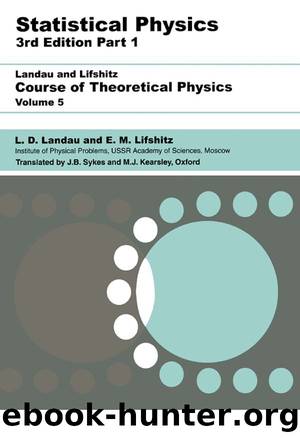 Statistical Physics, Volume 5 by L D Landau