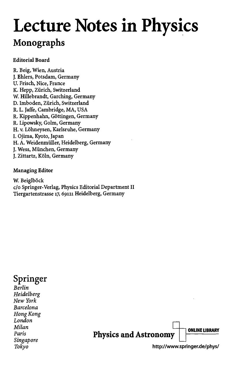 Statistical Structure of Quantum Theory (Lecture Notes in Physics Monographs) by Unknow