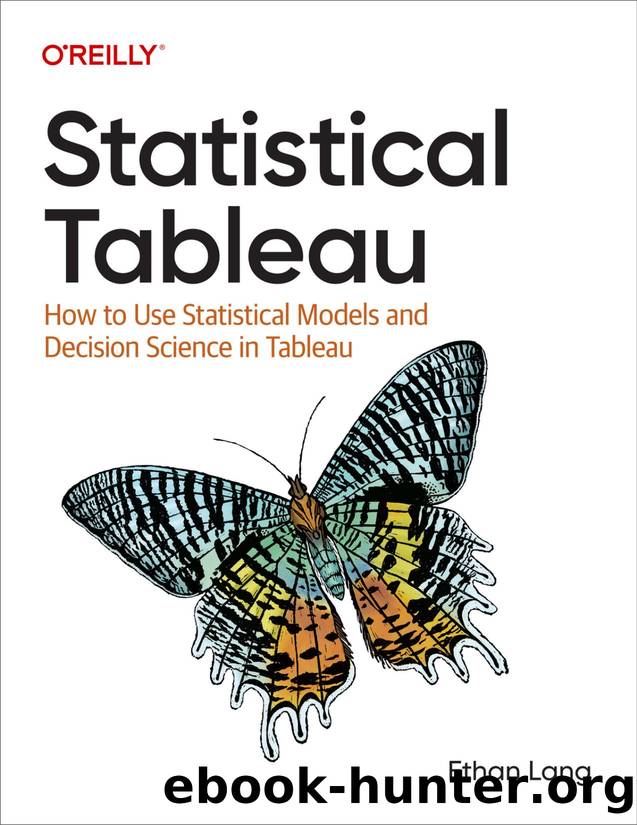 Statistical Tableau by Ethan Lang