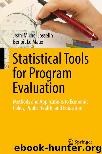 Statistical Tools for Program Evaluation by Jean-Michel Josselin & Benoît Le Maux