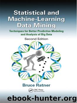 Statistical and Machine-Learning Data Mining by Ratner Bruce