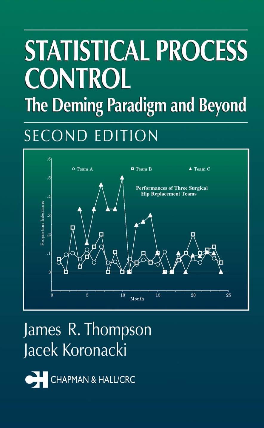 Statistical process control : the Deming paradigm and beyond by James R Thompson; Jacek Koronacki