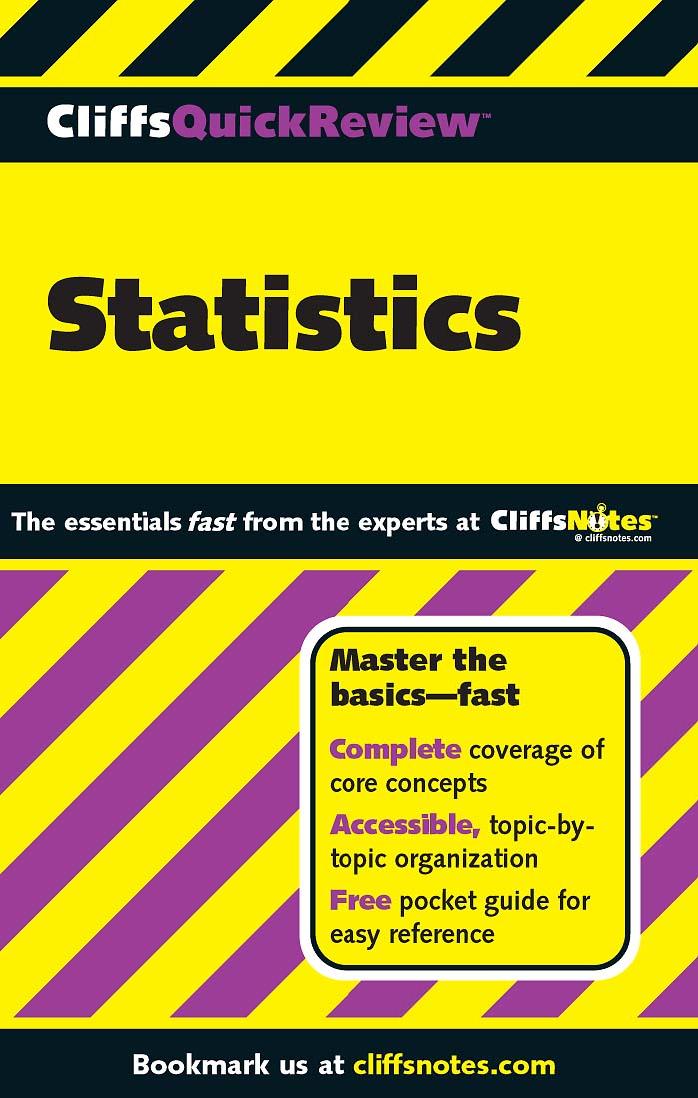 Statistics (Cliffs Quick Review) by David H. Voelker Peter Z. Orton Scott Adams