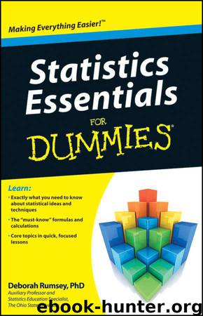 Statistics Essentials For Dummies by Rumsey Deborah