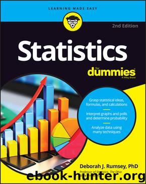 Statistics For Dummies by Deborah J. Rumsey