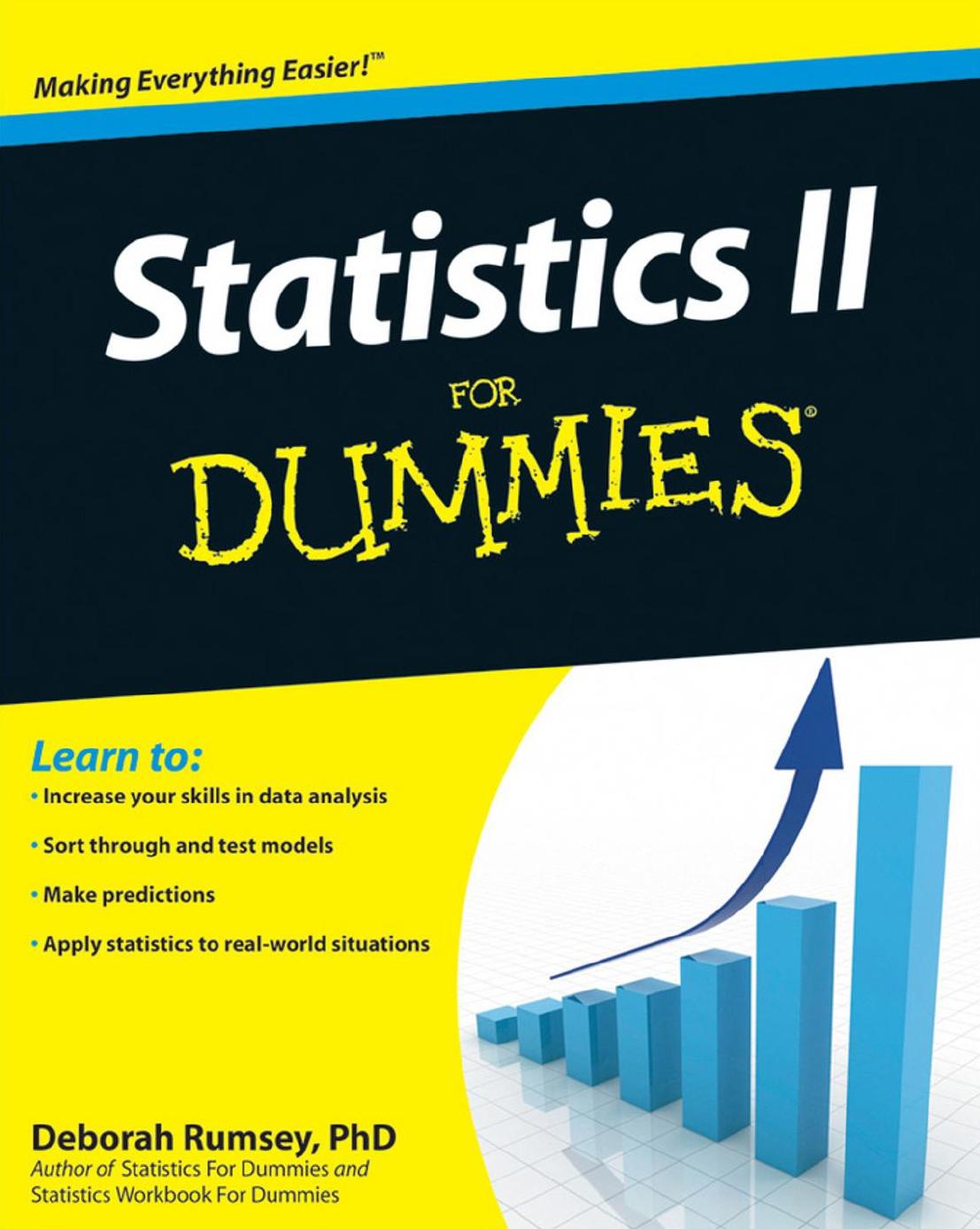 Statistics II for Dummies by Rumsey Deborah J