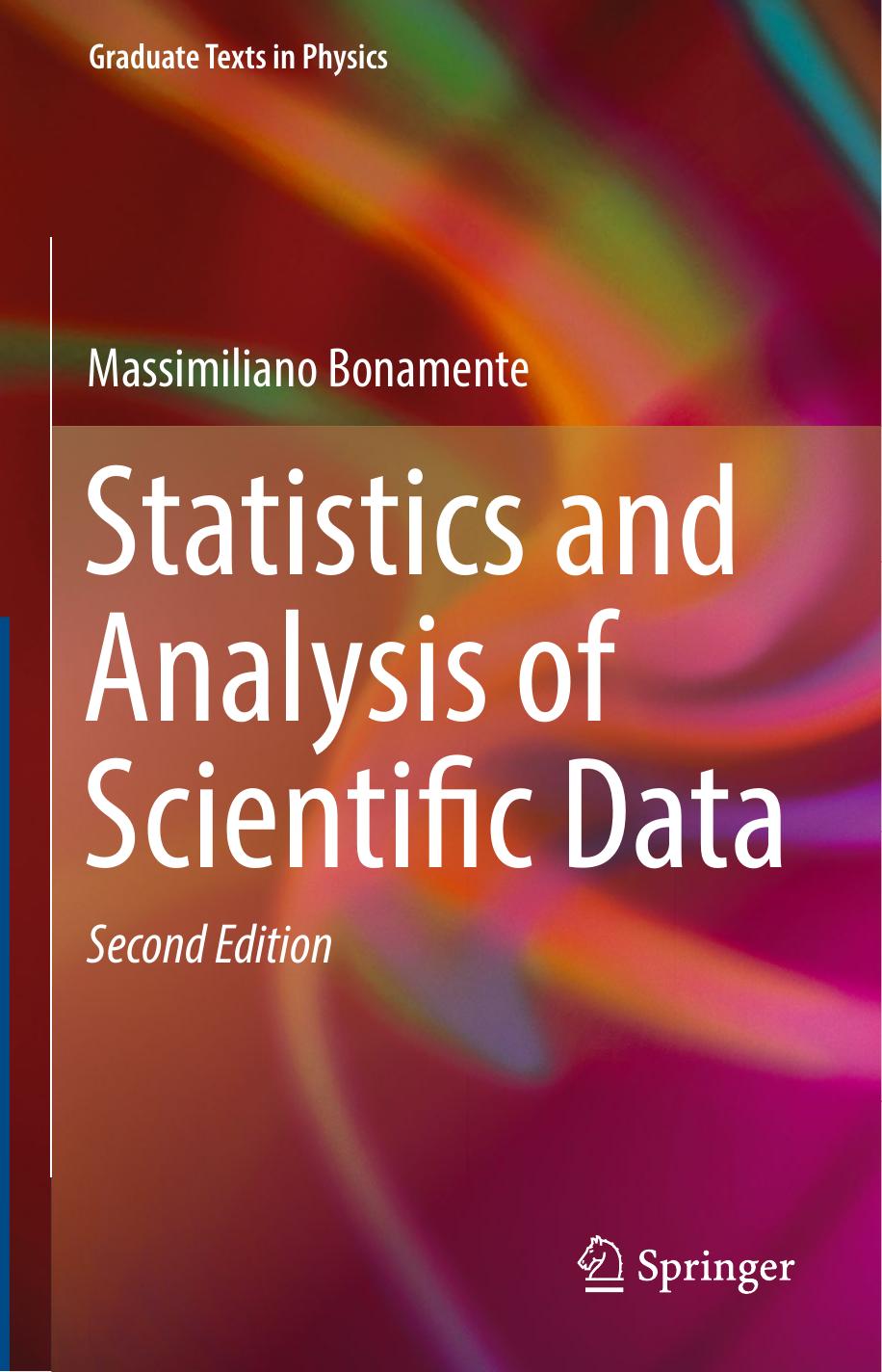 Statistics and Analysis of Scientific Data by Massimiliano Bonamente