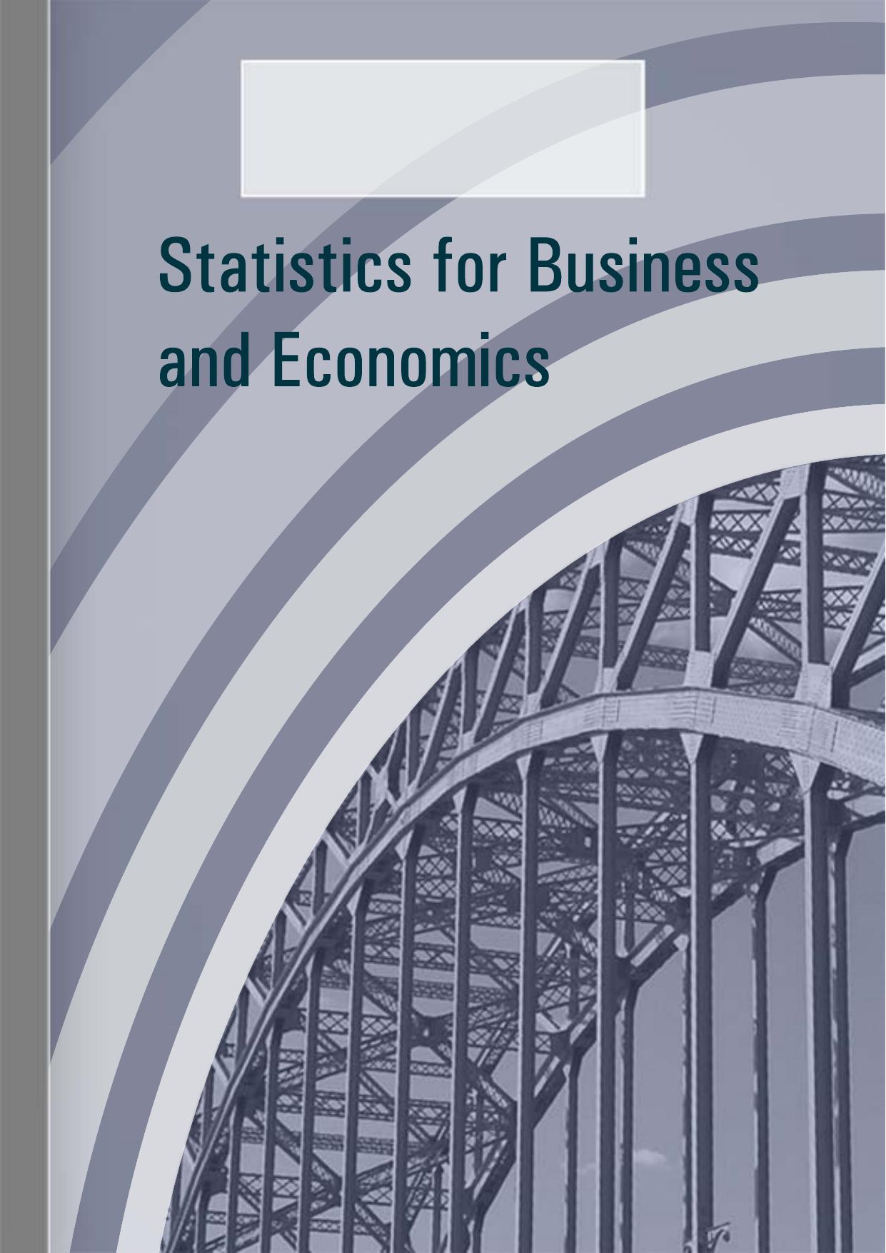 Statistics for Business and Economics (2009) by Marcelo Fernandes