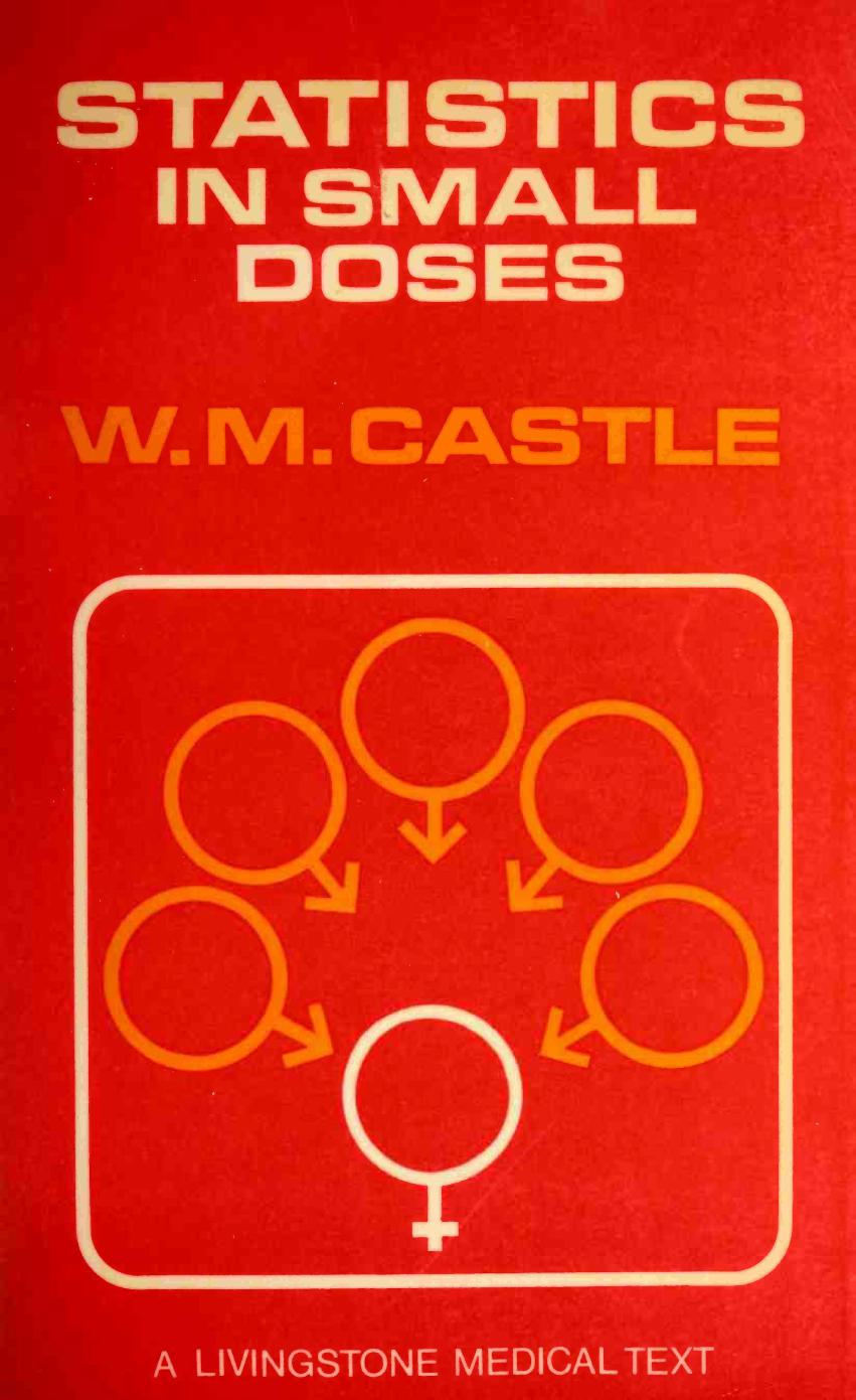 Statistics in Small Doses by W.M. Castle