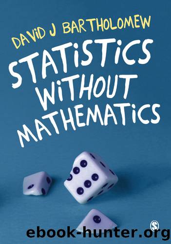 Statistics without Mathematics by David J. Bartholomew