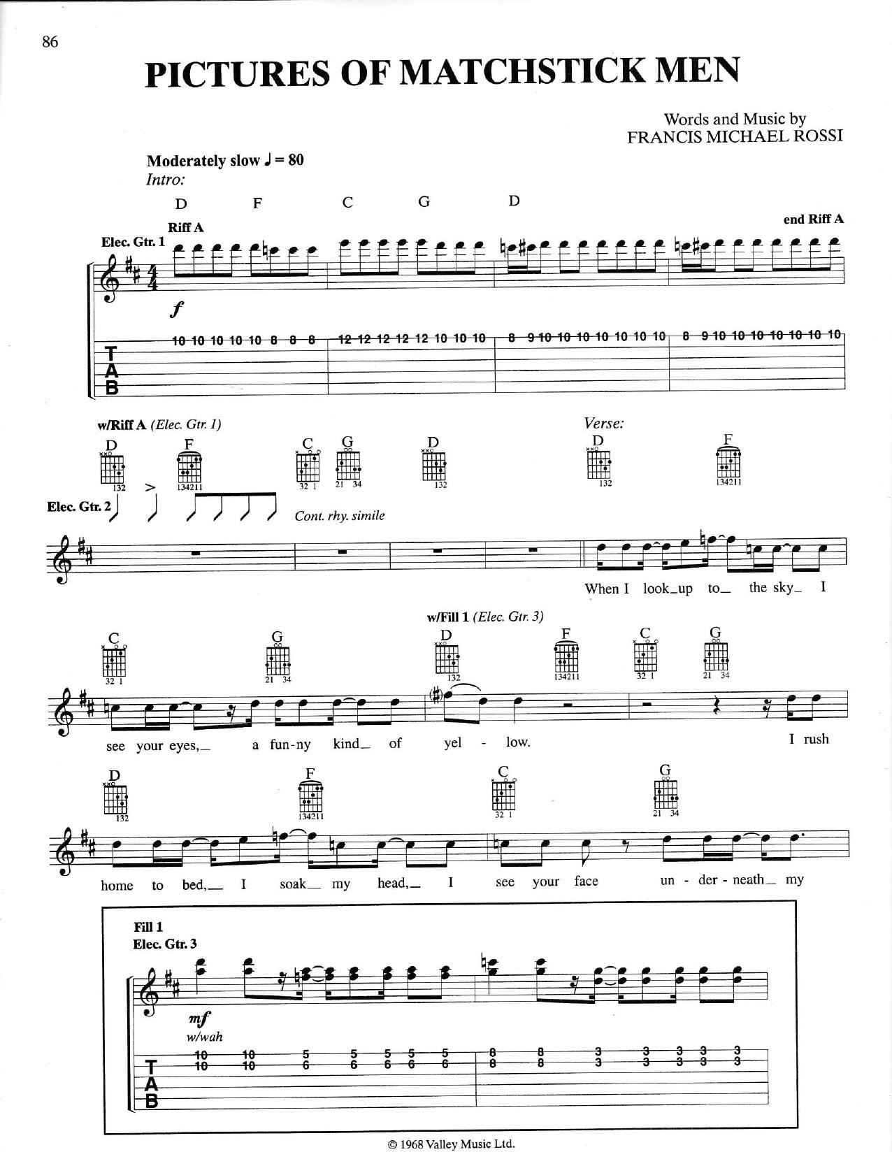 Status Quo by Pictures of Matchstick Men