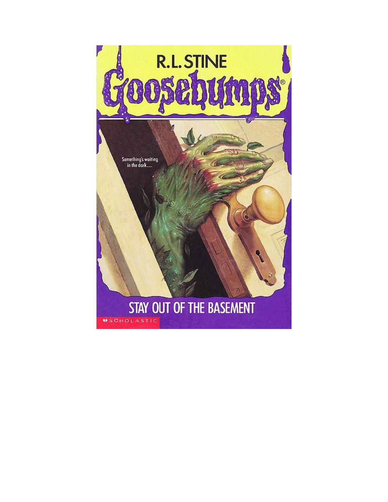 Stay Out of the Basement by R. L. Stine