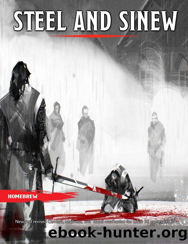 Steel and Sinew D&D by Complete Document GM Binder