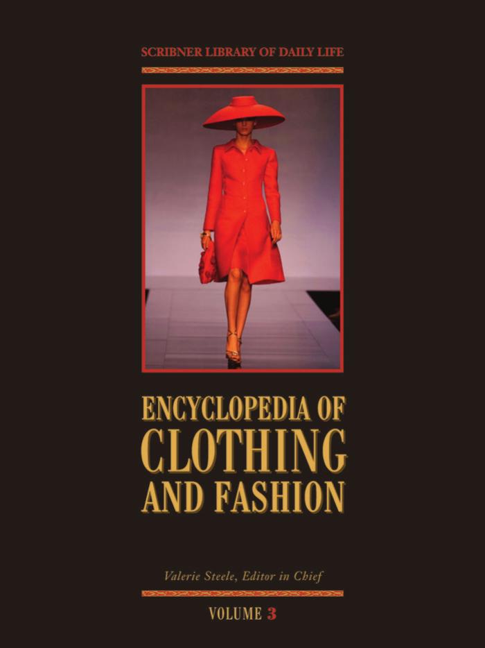 Steele V. (ed.) Encyclopedia of Clothing and Fashion (vol. 3) (2005)(en)(561s) by Unknown