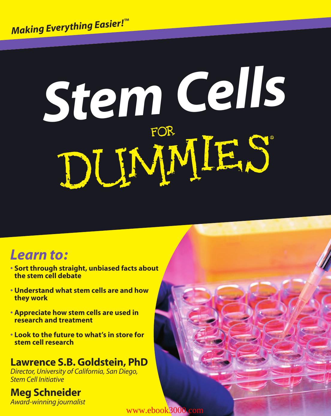 Stem Cells For Dummies by Unknow
