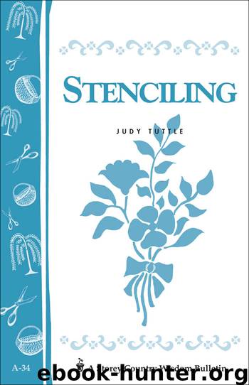 Stenciling by Judy Tuttle