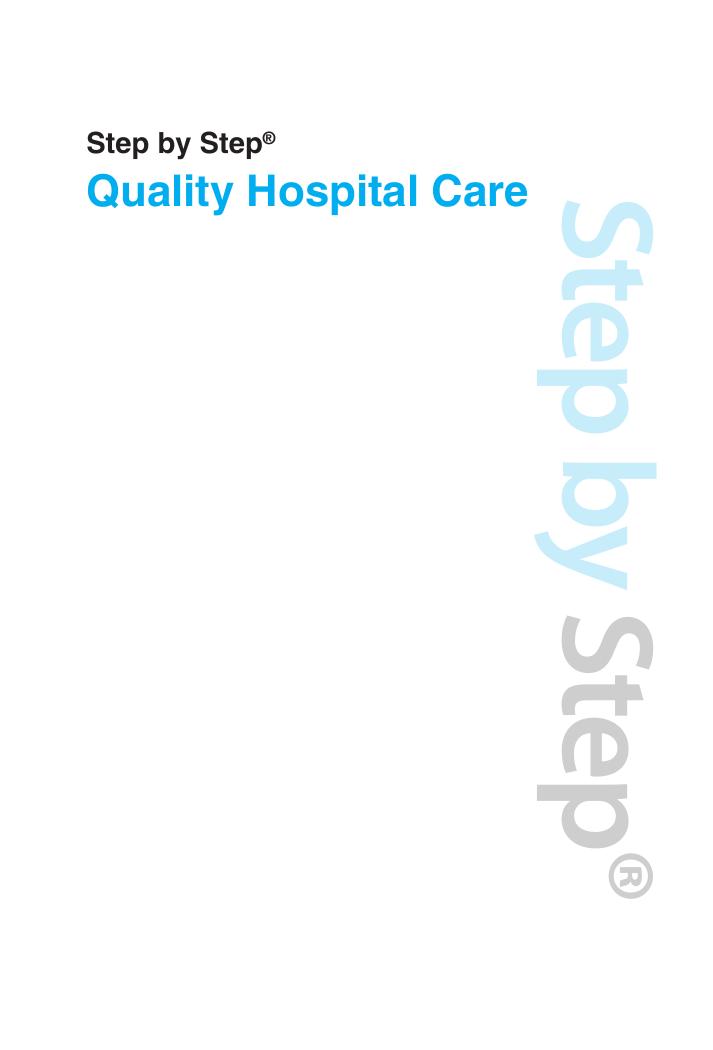 Step by Step Quality Hospital Care by Farooq Jan