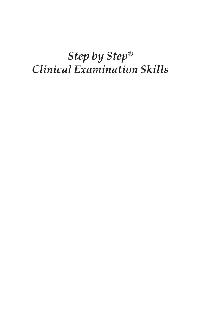 Step by StepÂ® Clinical Examination Skills (2009) [PDF] [UnitedVRG] by Administrator